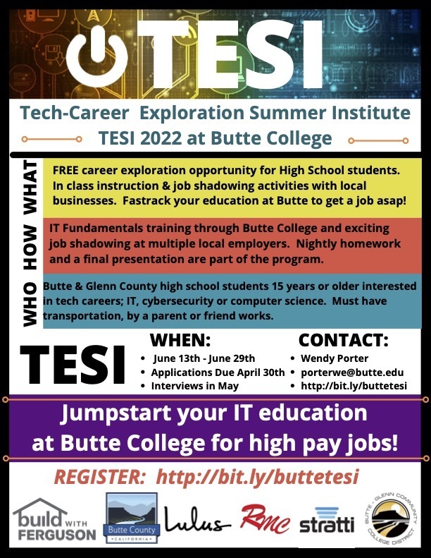 Tech-Career Institute at Butte College