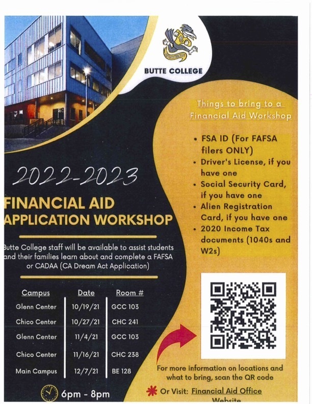Butte College Financial Aid Workshop
