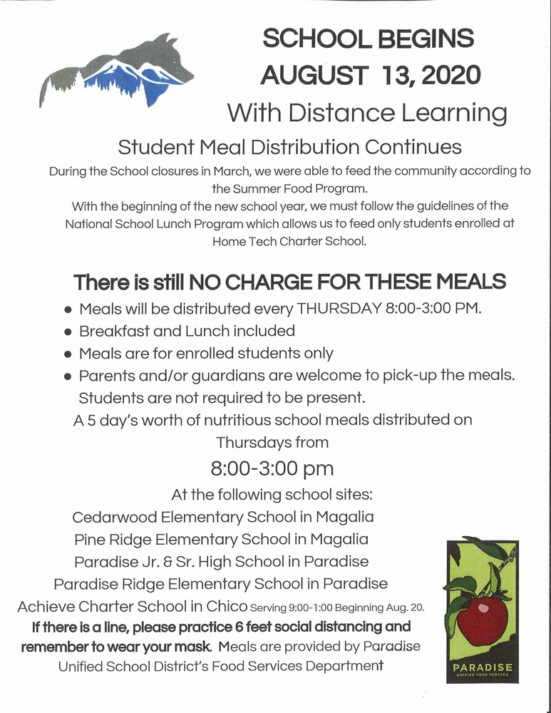 Meal Distribution Locations